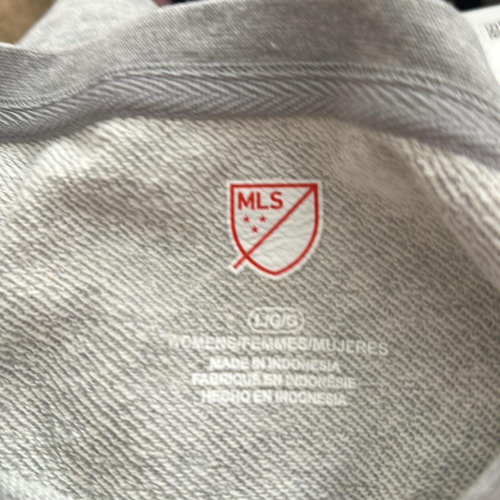NWT MLS Austin FC Gray Sweatshirt Size L - Picture 5 of 5
